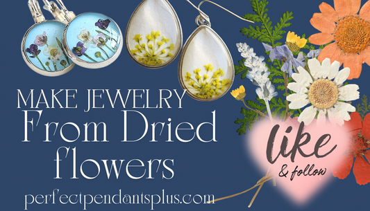 "Blooming Beauty: Preserving Nature's Elegance in DIY Jewelry"