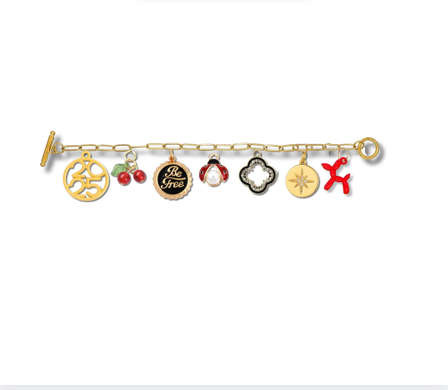 unique charms for charm bracelet or necklaces gold 