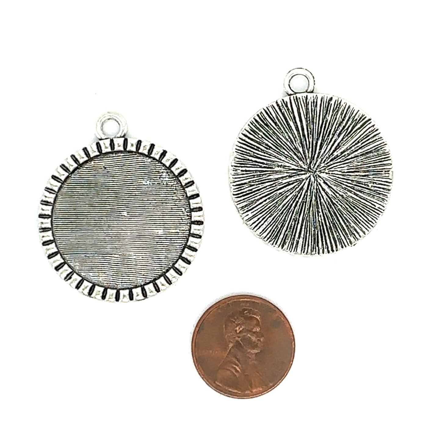 25mm Round Bottle Cap Pendant Trays - Perfect Pendants Plus