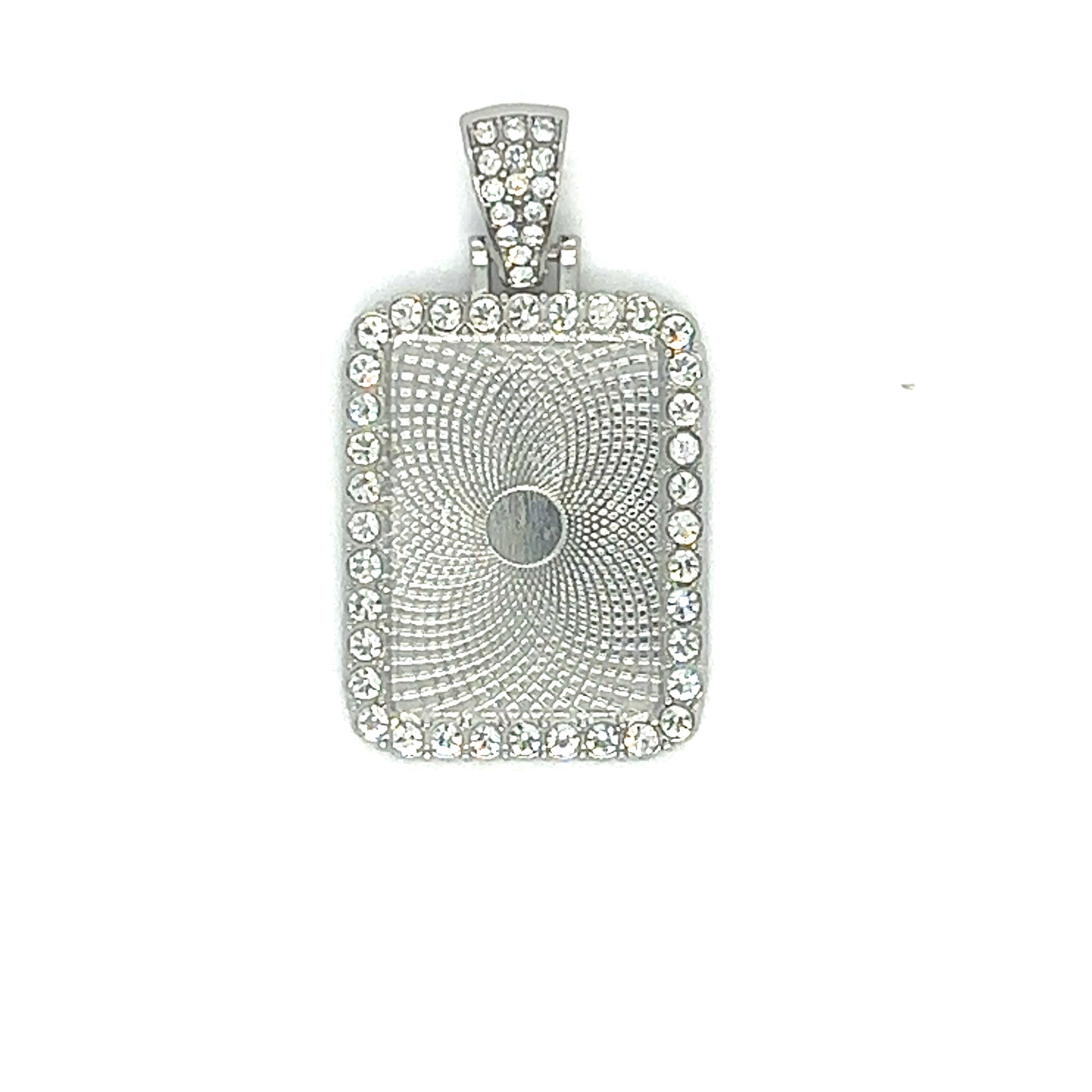 Rhinestone Rectangle Pendant Trays for DIY Jewelry - Perfect Pendants Plus