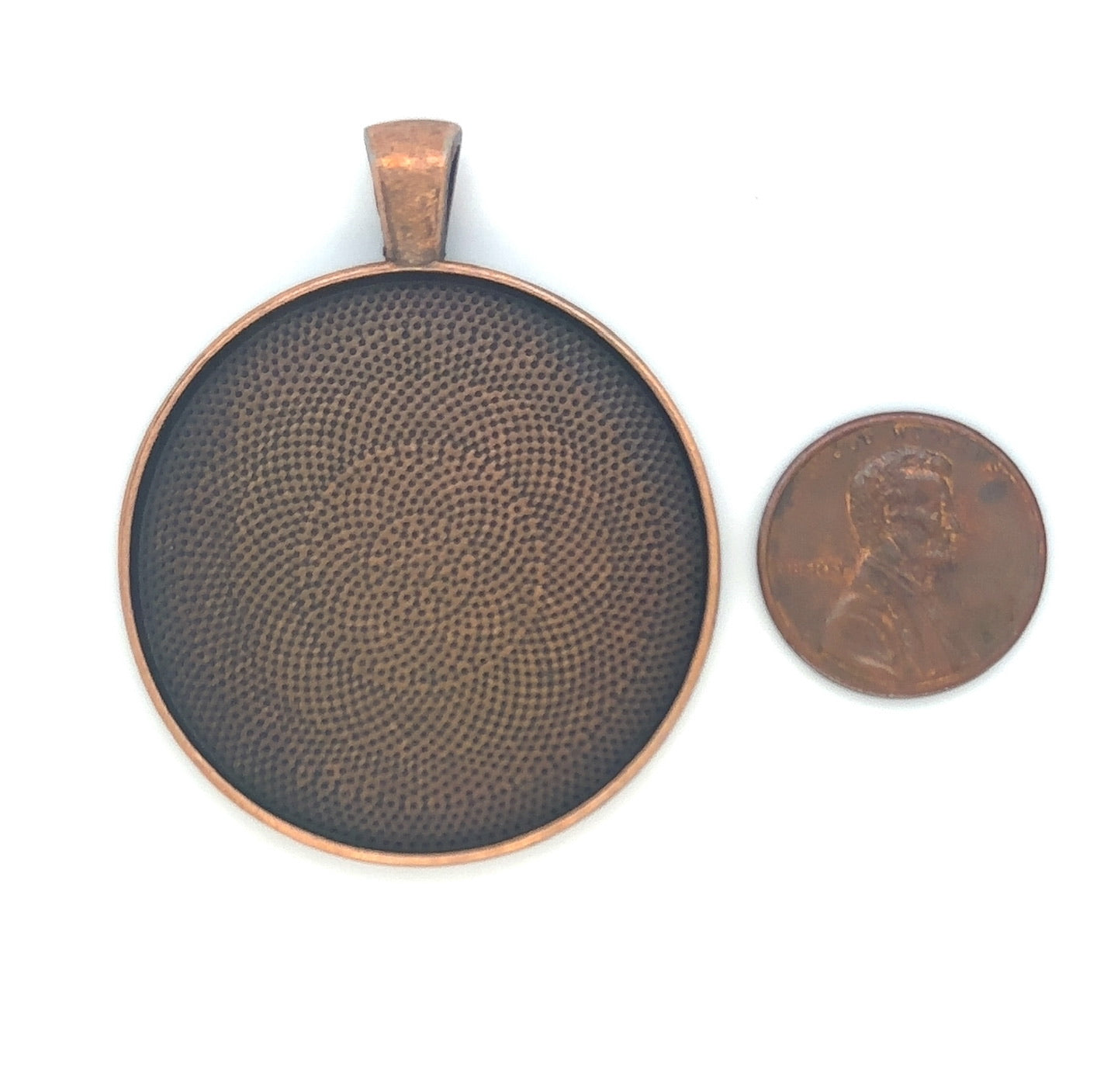 38mm LARGE Round Blank Pendant Trays - Perfect Pendants Plus