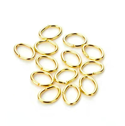 200 5mm Oval Jump rings - Perfect Pendants Plus