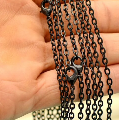 50- Wholesale 30 Inch Rolo Necklace Chains - Perfect Pendants Plus