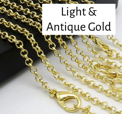 50 Wholesale Extra Long 30 Inch Loop Necklaces - Perfect Pendants Plus