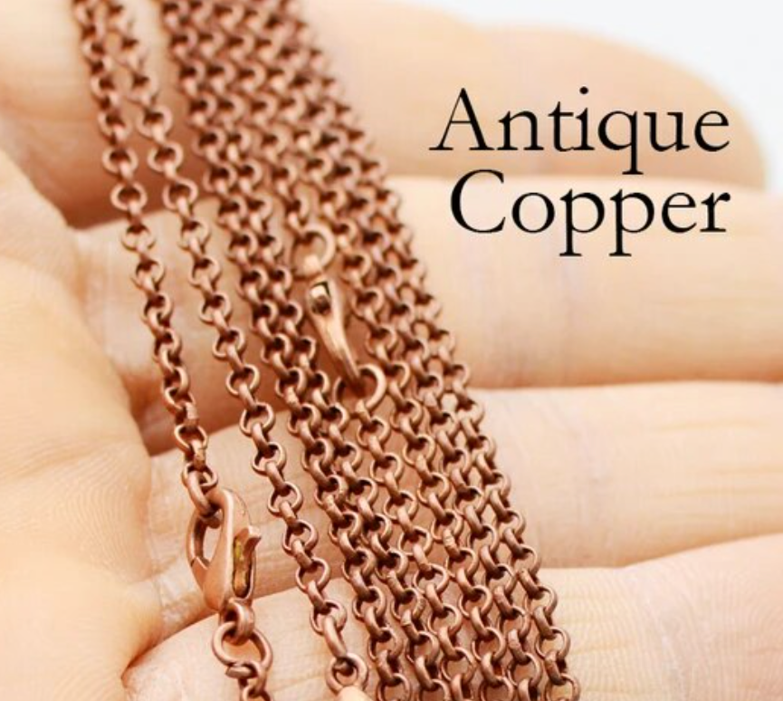 50 Wholesale Loop Chain Link 24 Inch Necklace - Perfect Pendants Plus