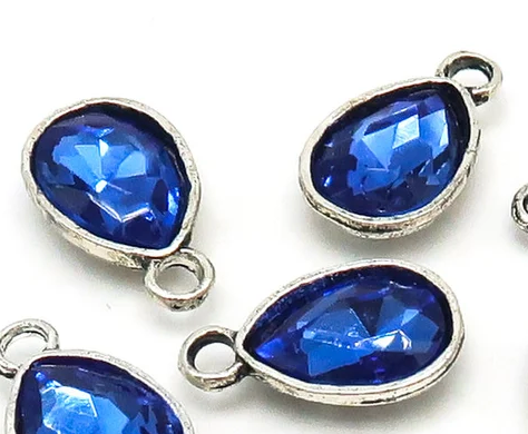 Something Blue Add on Tear Drop - Perfect Pendants Plus