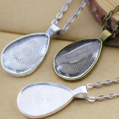 Necklace Making Kits 20x30mm Teardrop Pendant - Perfect Pendants Plus