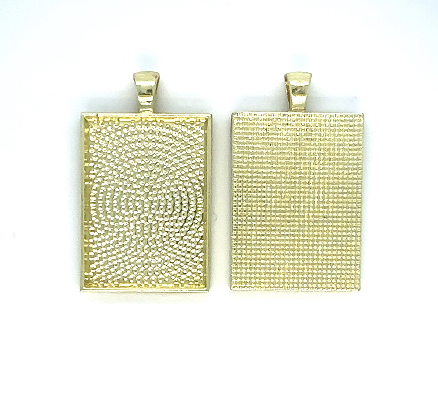 25x35mm Rectangle Pendant Trays