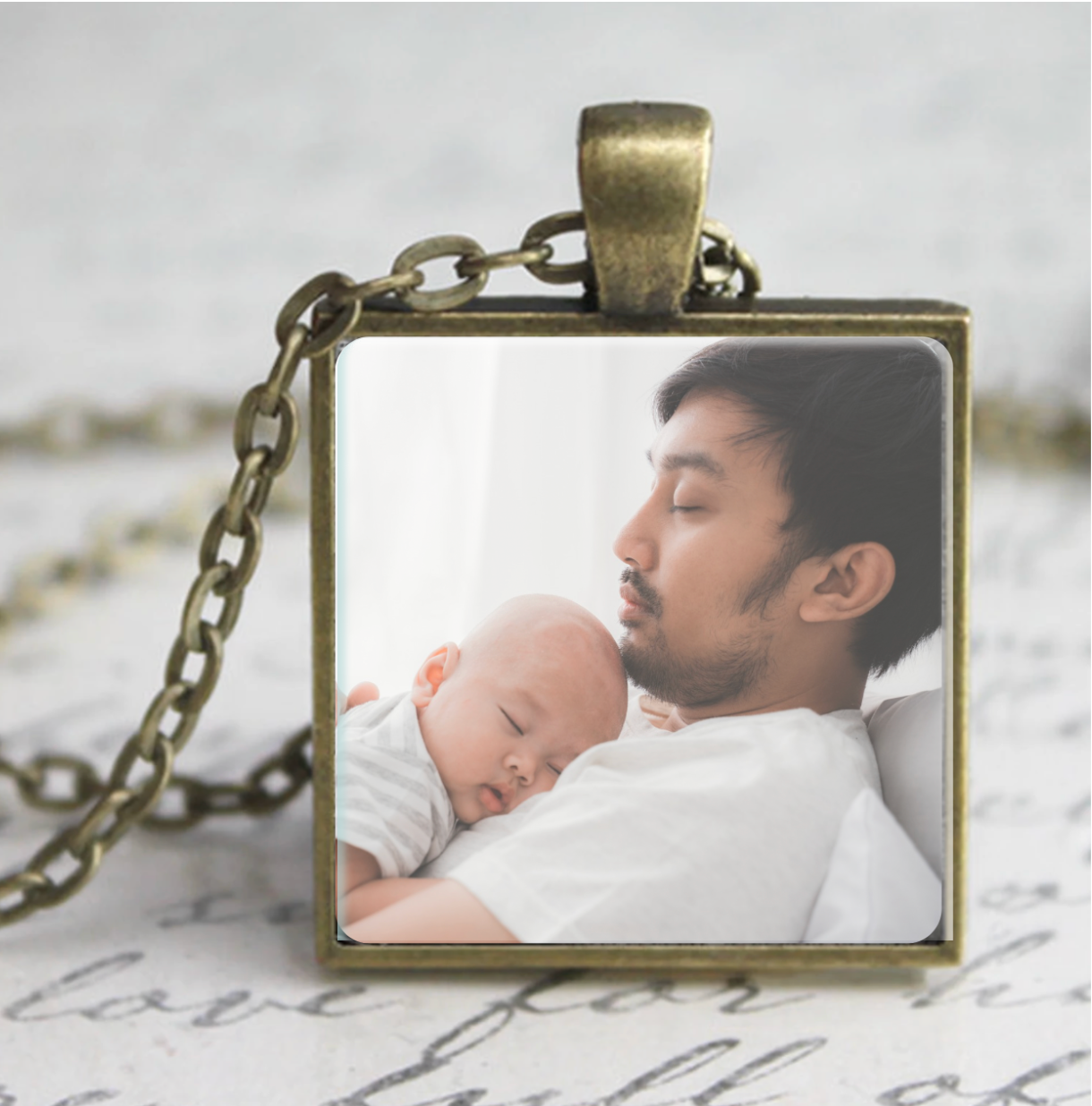 Photo Pendant Locket with Necklace Option - Perfect Pendants Plus