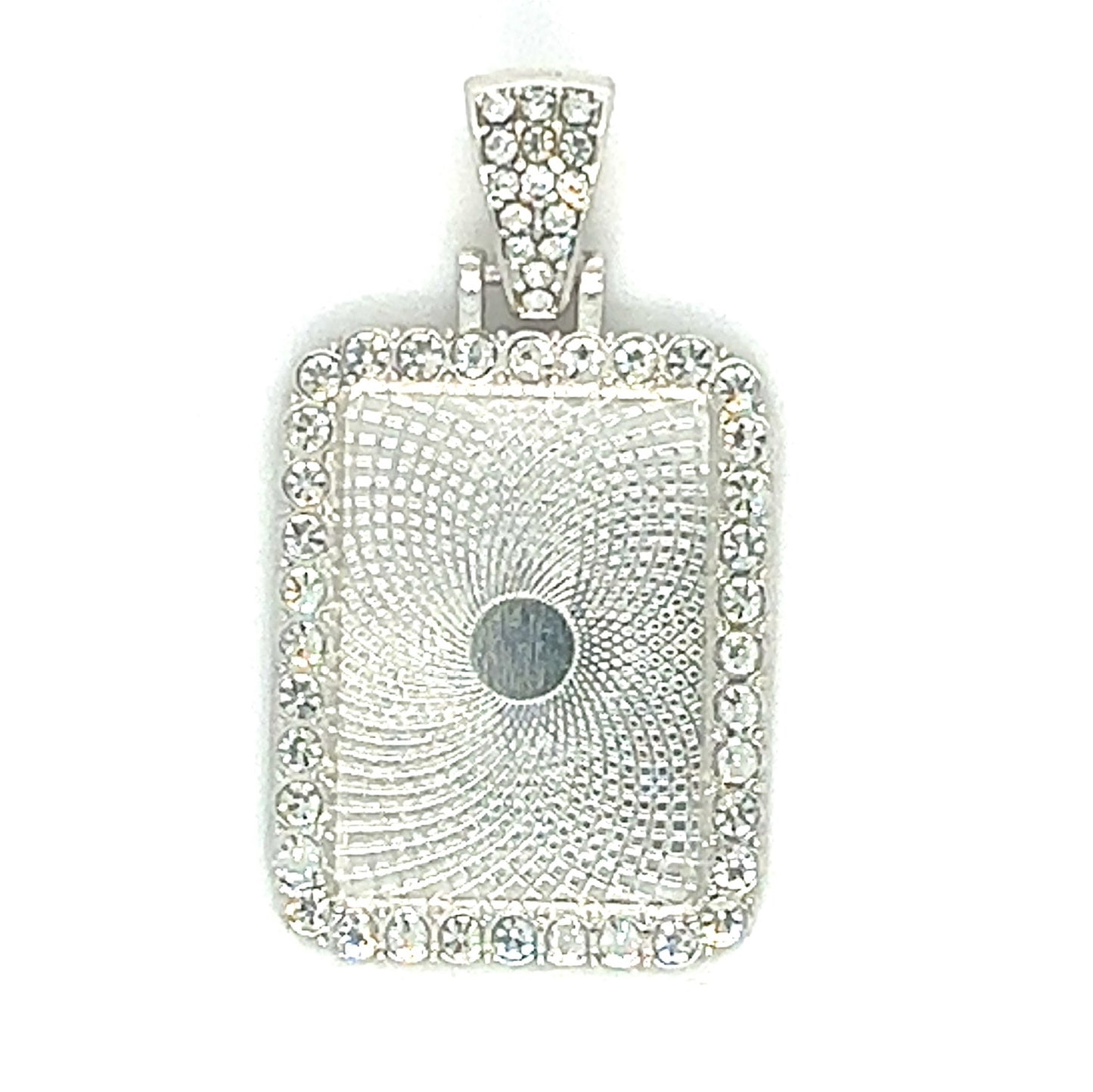 Rhinestone Rectangle Pendant Trays for DIY Jewelry - Perfect Pendants Plus