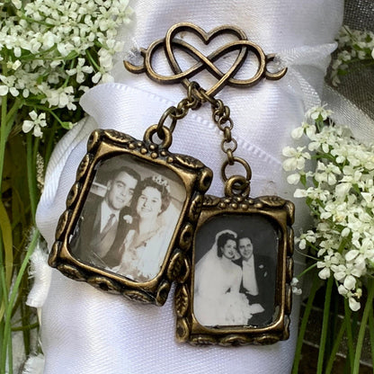 Wedding Bouquet Charm Personalized Keepsake - Perfect Pendants Plus